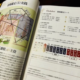alt="『風水空間デザインの教科書』（東道里璃著・ガイアブックス）p23 陰陽ミキサー図｜2025年度 風水空間デザイン®講座 初級・琉球風水鑑定課程 第2章 陰陽鑑定編（第2回）参照テキスト"